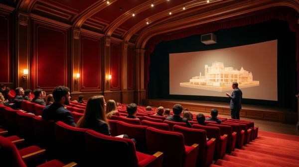 Rénovation de cinéma : transformez l'expérience avec des architectes innovants